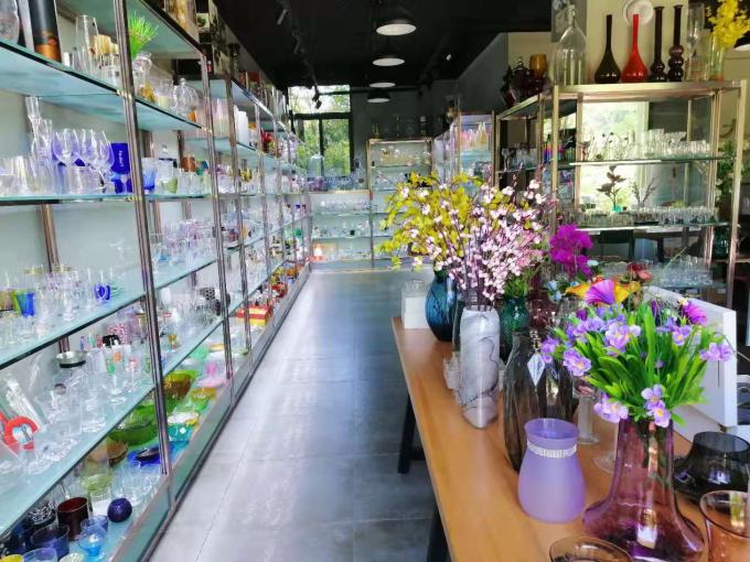 Handmade Modern Design Colorful Cocktail Drinking Glasses Custom Confetti Beverage Highball Glass 11