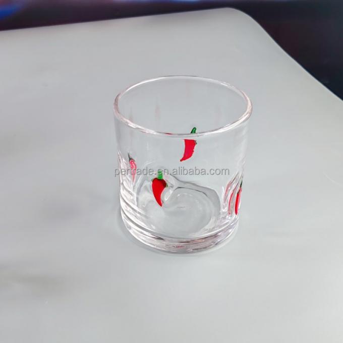 Handmade Modern Design Colorful Cocktail Drinking Glasses Custom Confetti Beverage Highball Glass 2