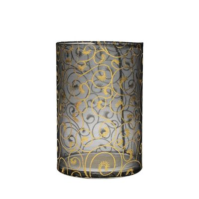 Decorative Handmade Silk Sleeve Coat Cylinder Candle Holders