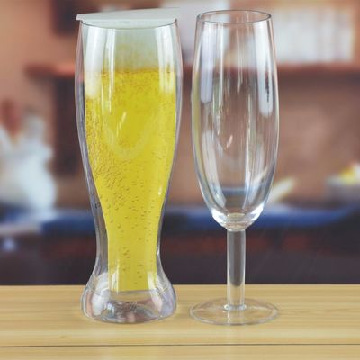 Decorative 55oz SGS Certificate Craft Beer Glasses