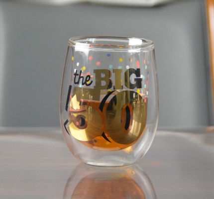 High Borosilicate Double Wall Handmade Whiskey Glass