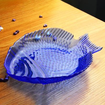 Fish Shaped Solid Color Charger Plates For Fruit