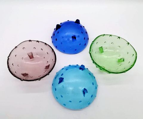 Unique 3 Feet Glass Charger Plates For Fruit And Dessert