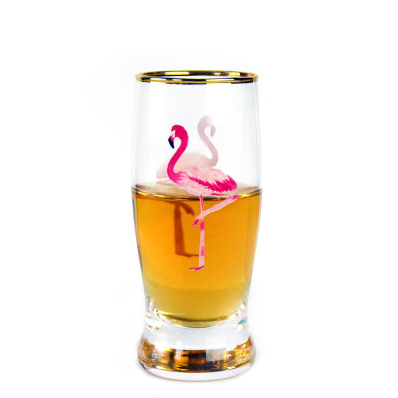 quality Color Decal Printed Unique Shot Glasses factory