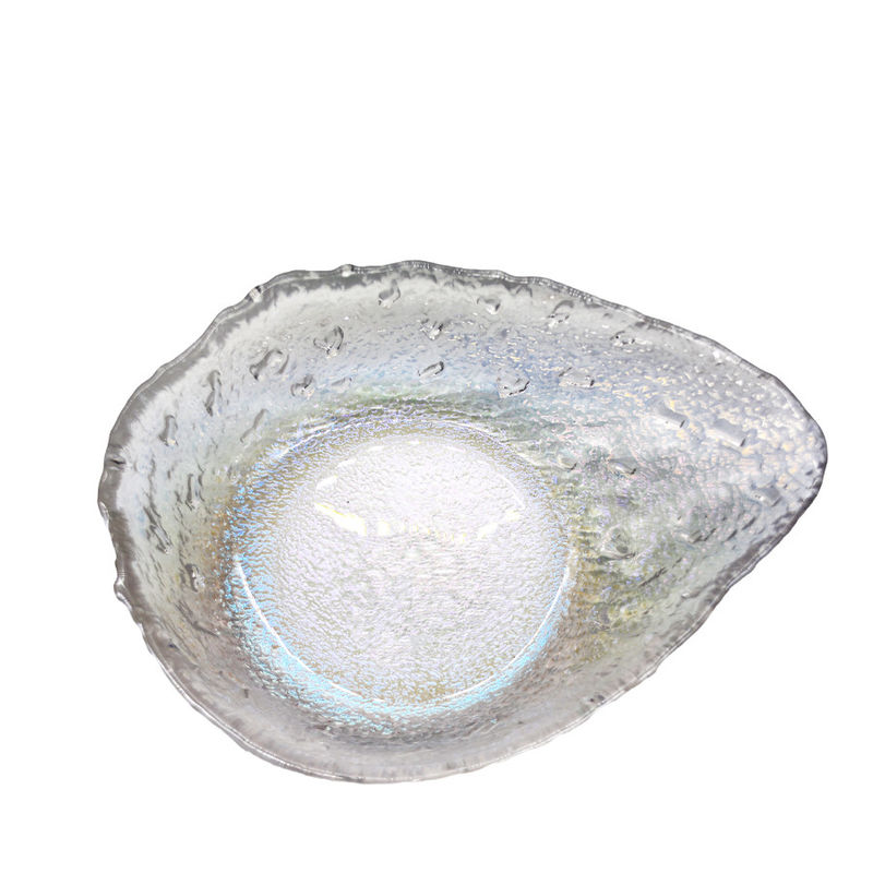 Exquisite Creative Water Drop Shape Glass Charger Plates