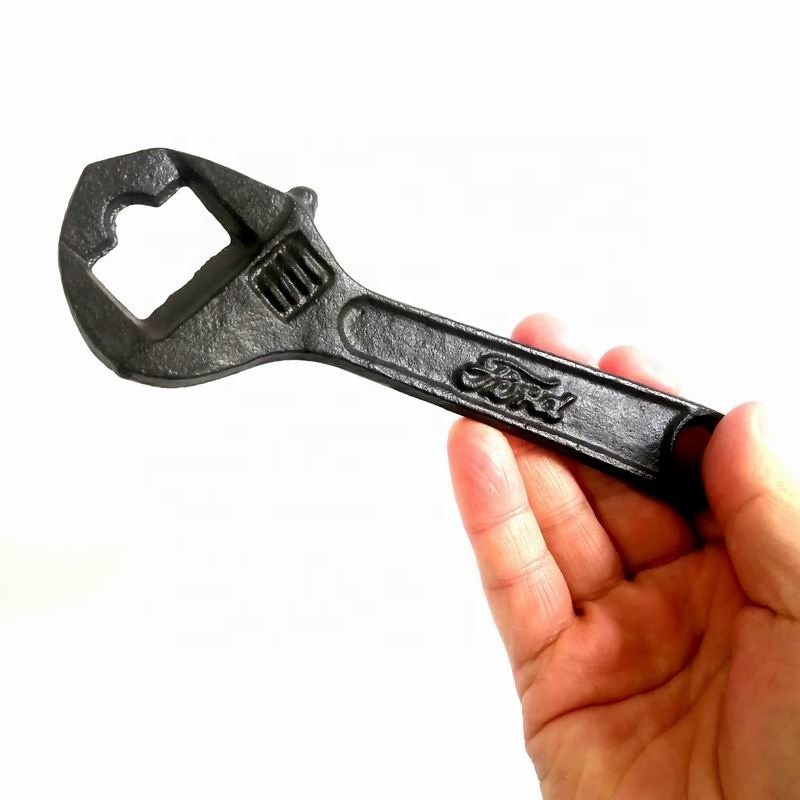 quality Spanner Shape Cast Iron Bottle Opener factory