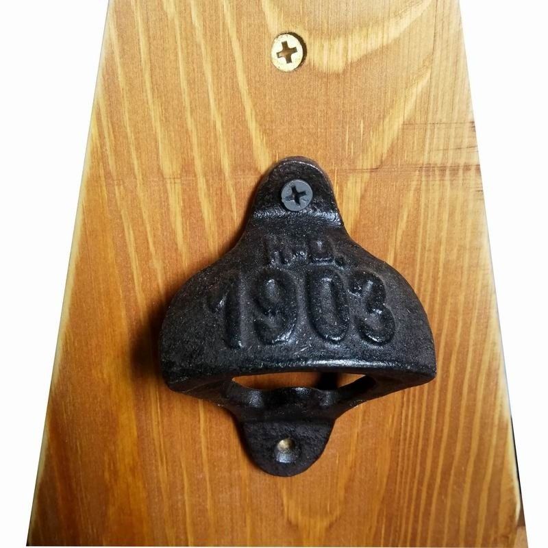 Wall Mount Iron Bottle Opener Cast Iron Crafts For Bar Club