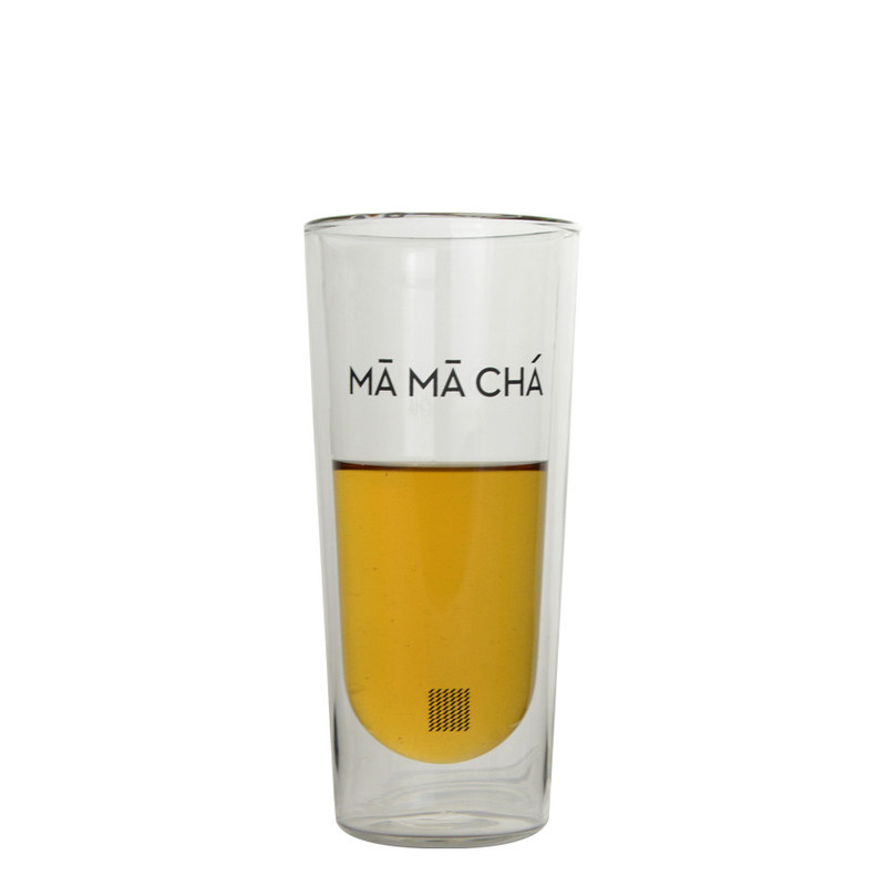 quality Double Wall Heat Resistant Round Tall Tumbler Glass factory