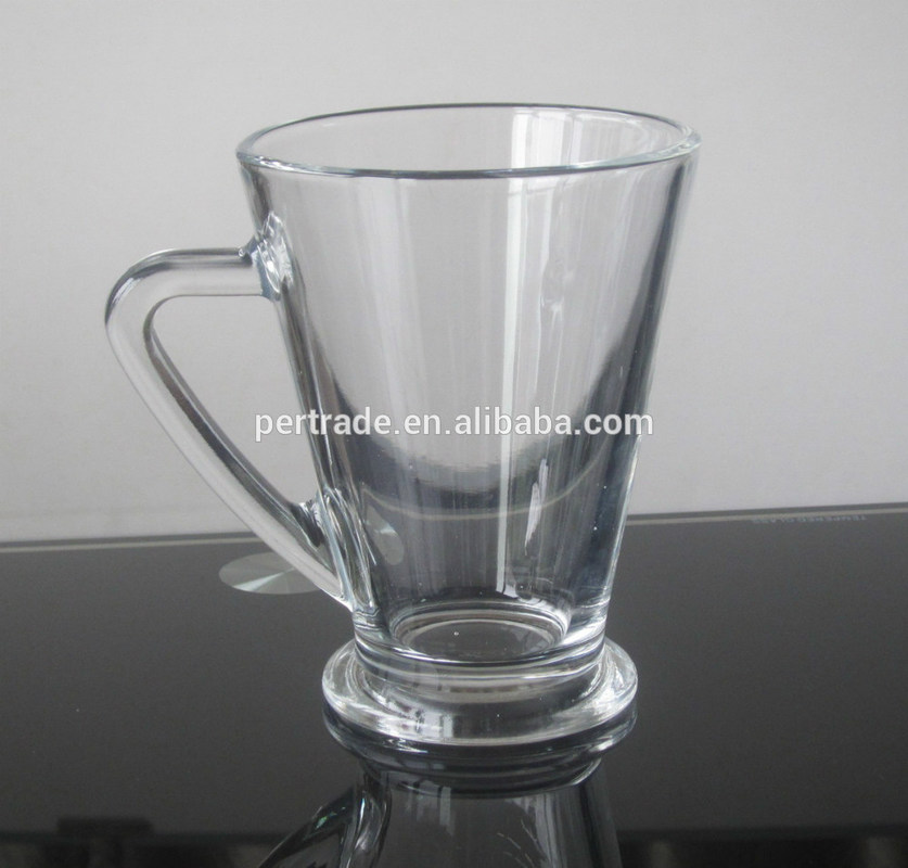 quality Irish Style Machine Made Crystal Whisky Tumblers With Handle factory