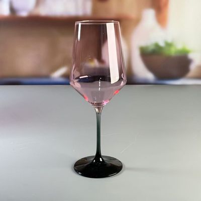 quality Hand-blow Color Gradient Wine Glass Set High Quality Crystal Wine Glass For Gift For Weeding factory