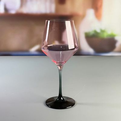 quality Hand-blow Color Gradient Wine Glass Set High Quality Crystal Wine Glass For Gift For Weeding factory