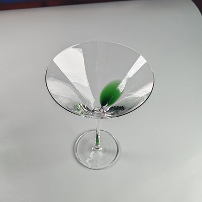 quality 530ml Volume Customized Handblow Clear Red Wine Glass Martini Glass Suitable for Party Durable Stylish Sample Within 7 Days factory