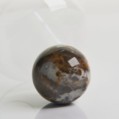 quality Marble Sphere Base Crystal Wine Glass Set Handblown Ultra Clear Crystal with Natural Stone Elegance Ideal for Daily and Special Gatherings factory