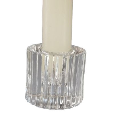 quality Crystal Embossed Mini Candle Stand for special event factory