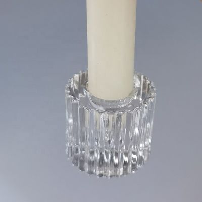 quality Crystal Embossed Mini Candle Stand for special event factory