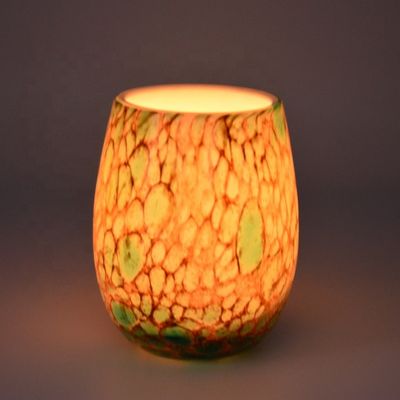 quality Turquoise Solid Color Votive Glass Candle Holders factory