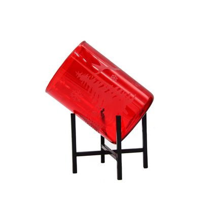 quality Brosilicate Glass Candle Holders With Etched Christmas Pattern factory