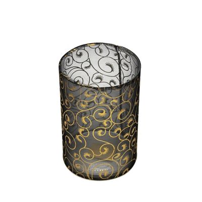 quality Decorative Handmade Silk Sleeve Coat Cylinder Candle Holders factory