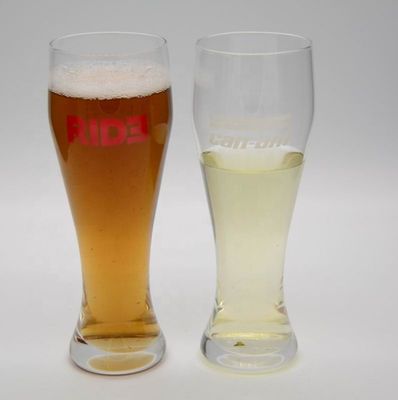 quality Customized Color Logo Germany Pilsner Craft Beer Glasses factory