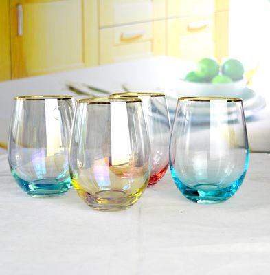 quality Golden Rim Crystal Wine factory