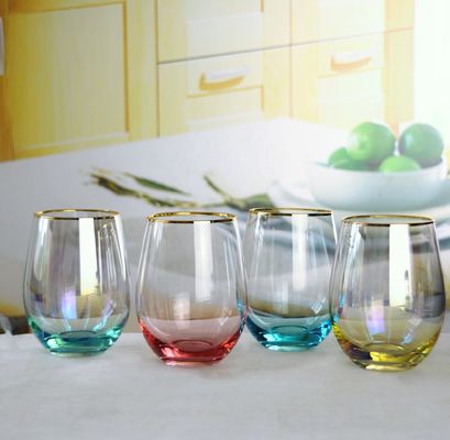 quality Golden Rim Crystal Wine factory