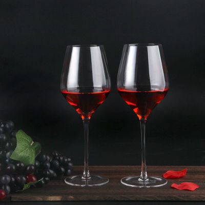 quality Hand Blowned Thin Wall Lead Free Crystal Wine Glass factory