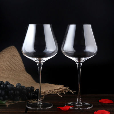 quality Hand Blowned Thin Wall Lead Free Crystal Wine Glass factory