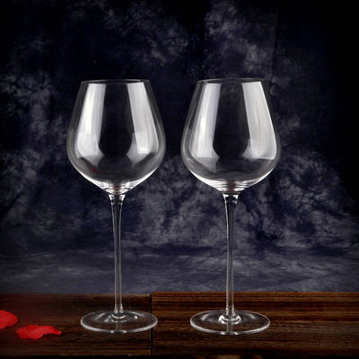 quality Hand Blowned Thin Wall Lead Free Crystal Wine Glass factory