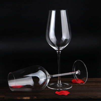 quality Hand Blowned Thin Wall Lead Free Crystal Wine Glass factory