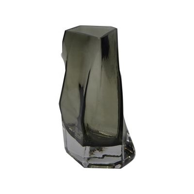 quality 3 Size Warped Grey Color Tall Centerpiece Vases factory