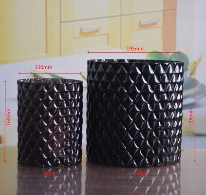 quality Emobossed Decorative Glass Vase factory