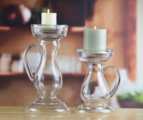 quality New Design Hand Blown Decorative Glass Vase With Handle factory