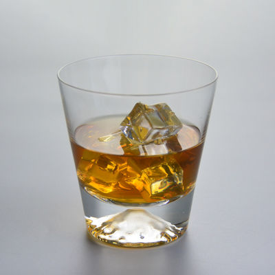 quality Heavy Base Transparent Handmade Whiskey Glass For Party factory
