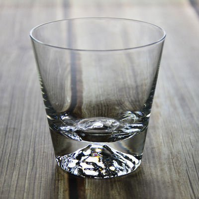 quality Heavy Base Transparent Handmade Whiskey Glass For Party factory