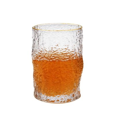 quality Creative Embossed Stump Whiskey Glasses , Engraved Whiskey Glasses factory