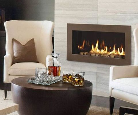 quality Old Fashioned Lead Free Embossed 10 Oz Whiskey Glasses , Whiskey Tasting Glasses factory