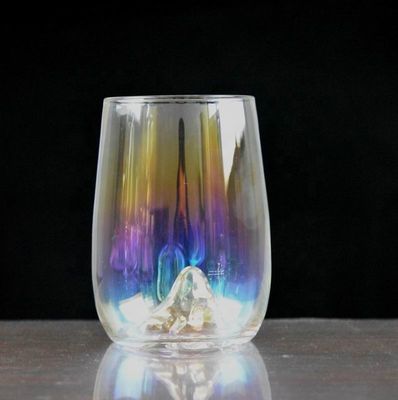 quality 14 Oz Whiskey Glasses With Creative Ice Montain Bottom factory