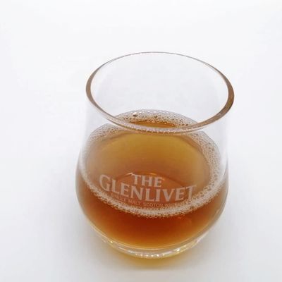 quality Old Fashioned Round Handmade Whiskey Glass With Heavey Base factory