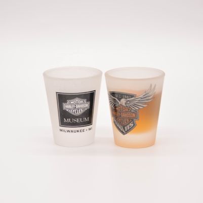 quality 1.5oz Frosted High End Unique Shot Glasses For Liquor factory