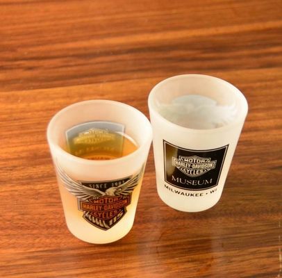 quality 1.5oz Frosted High End Unique Shot Glasses For Liquor factory