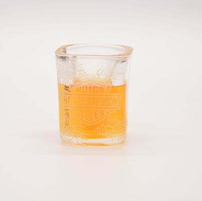 quality Brands Logo Square Shot Glasses , Wedding Shot Glasses For Sprit Drinking factory