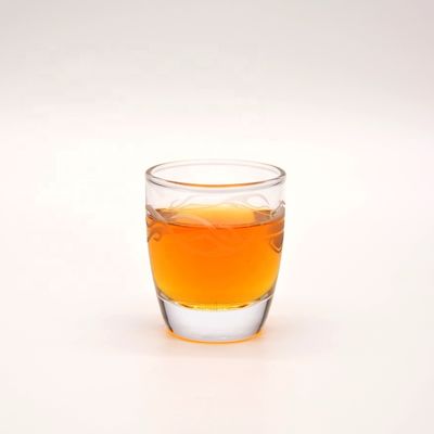 quality Platinum 50ml Unique Shot Glasses With Branded Decal Logo factory