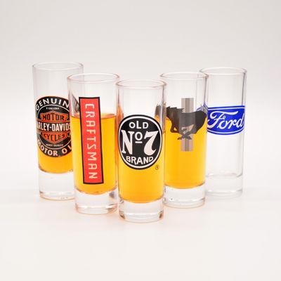 quality Promotion 2oz Shot Glasses With Logo Unique Shot Glasses factory