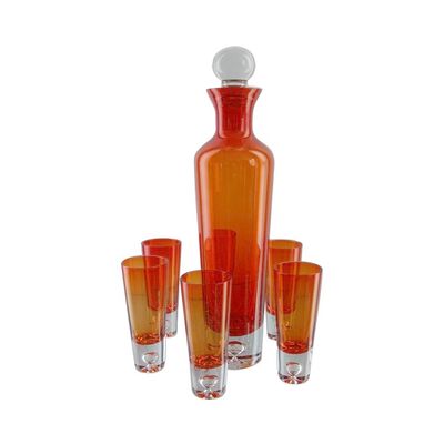quality Round Shape 6 Color Unique Shot Glass Set For Vodka factory