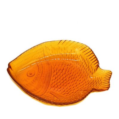 quality Fish Shaped Solid Color Charger Plates For Fruit factory