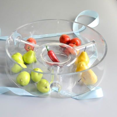 quality Handmade Glass Fruit Plate factory