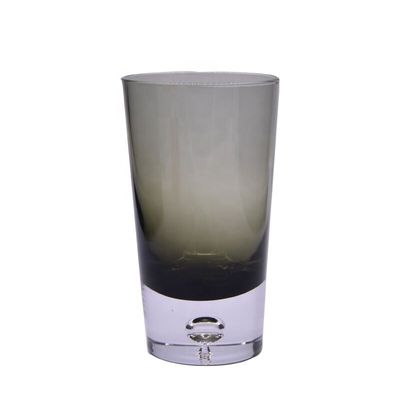 quality Grey Color Air Bubble Bottom Unique Cocktail Glasses . Bohemian Drinking Glasses factory