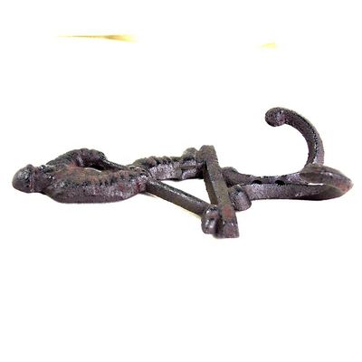 quality Ice Hockey Rustic Cast Iron Coat Hooks Cast Iron Crafts factory