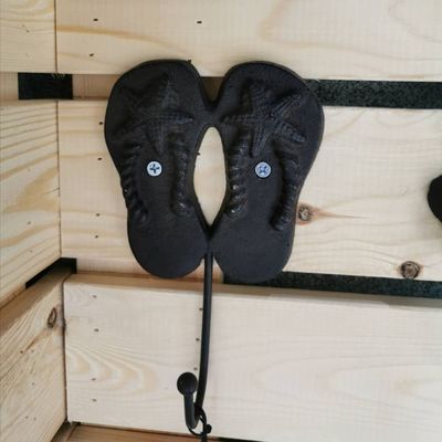 quality Home Decoration Wrought Iron Coat Hooks Cast Iron Crafts factory