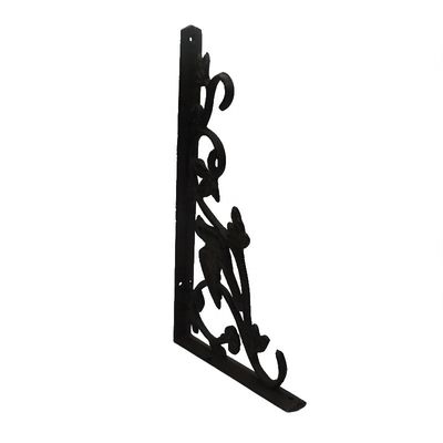 quality Vintage Classic Pattern Cast Iron Shelf Bracket For Shop factory
